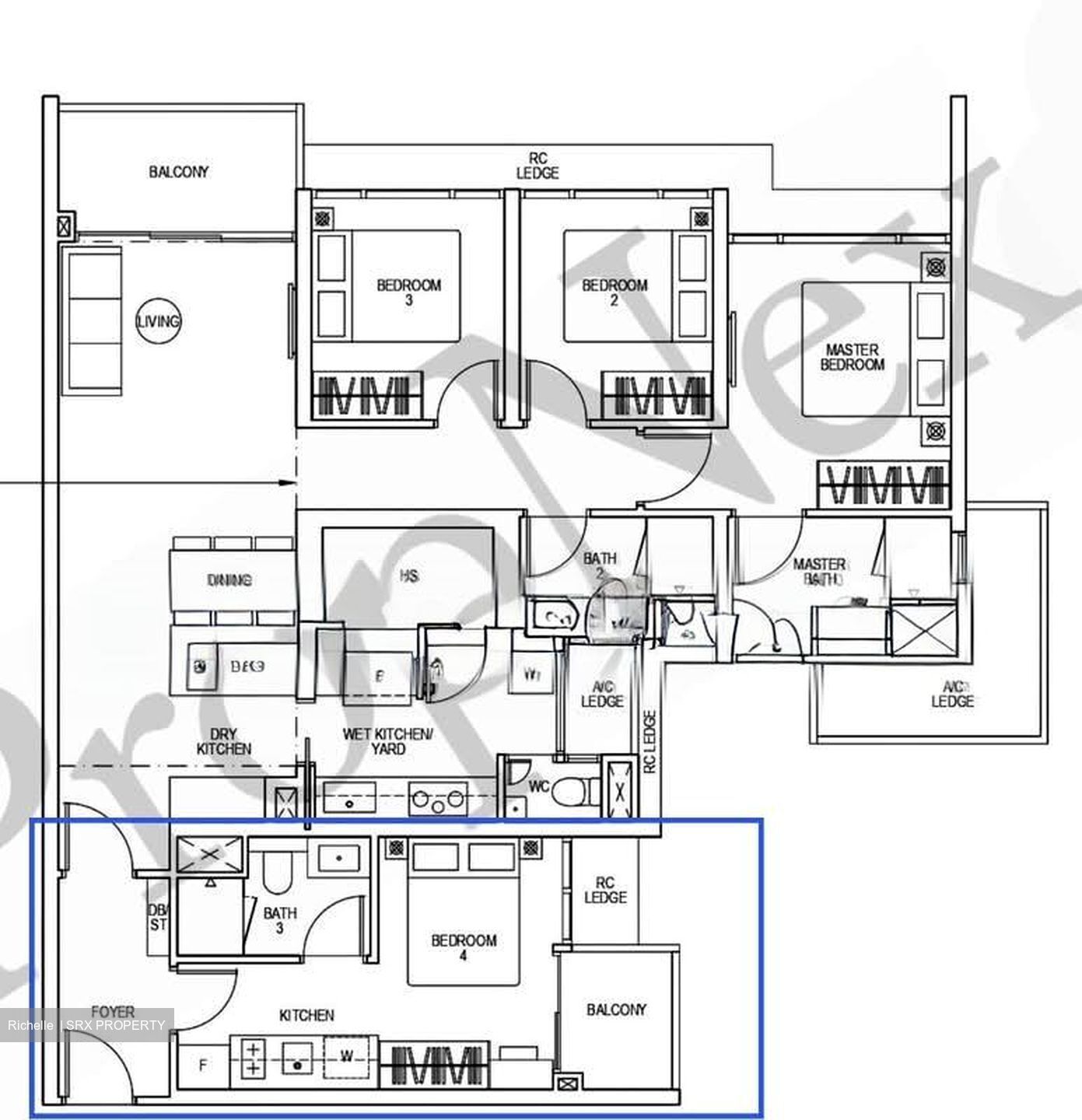 Piccadilly Grand (D8), Apartment #609554731